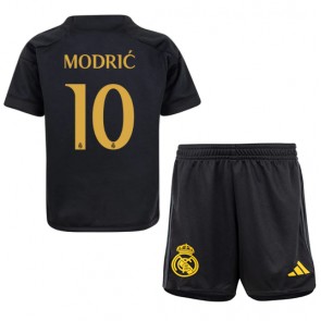 Real Madrid Luka Modric #10 Replica Third Stadium Kit for Kids 2023-24 Short Sleeve (+ pants)